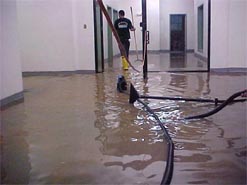 COMMERCIAL BUILDING FLOOD WATER DAMAGE 
